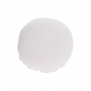 101204 Чехол для подушки из 100% льна белого цвета Ø 45 см La Forma Tamanne