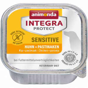 ПР0047975 Корм для собак Integra Sensitive c курицей и пастернаком при пищевой аллергии, конс. 150г Animonda