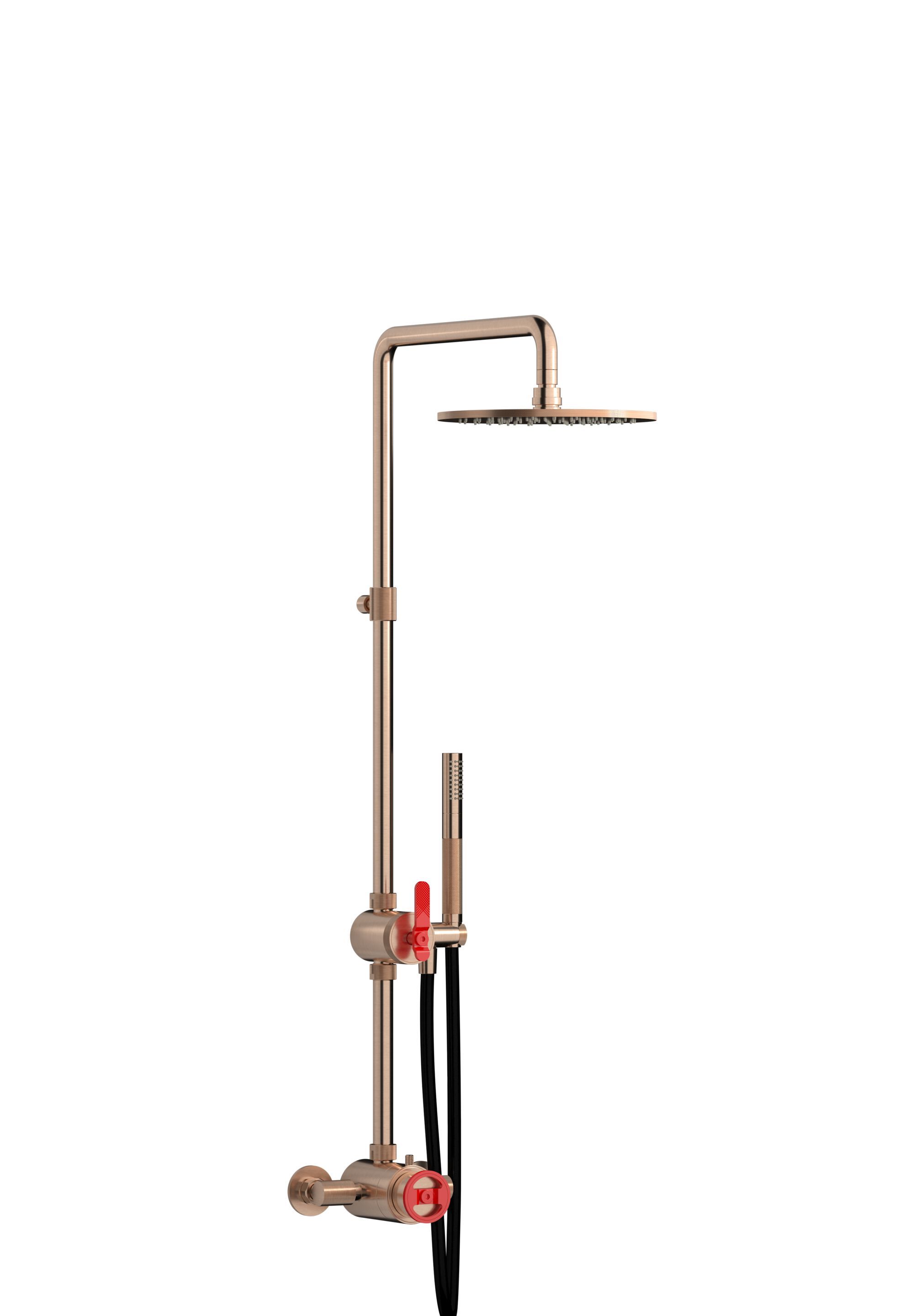 Настенная термостатическая душевая колонна с ручным душем IB Bold ARCH-00071043 - Вид №20