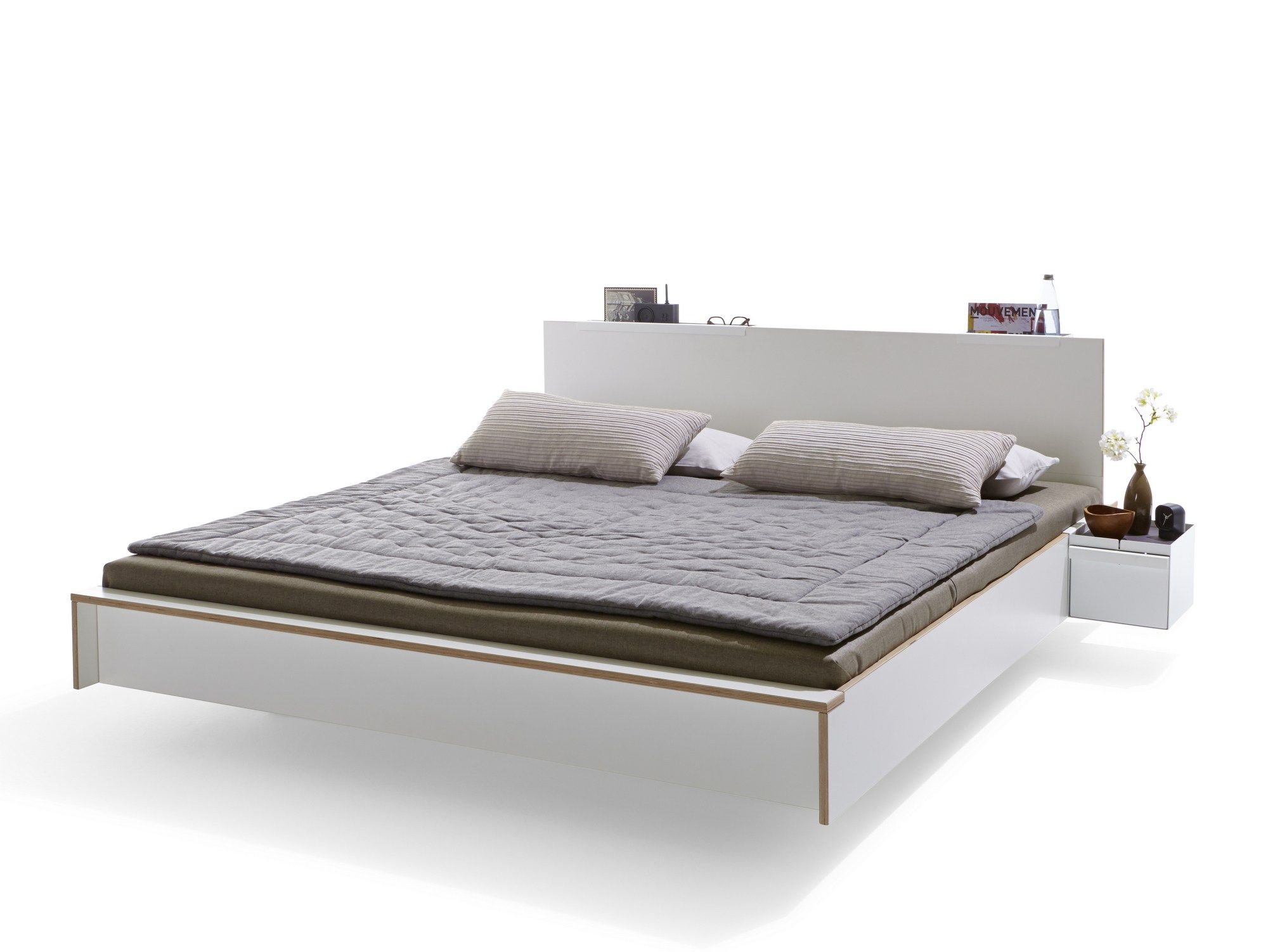 Двуспальная кровать из многослойной ткани Müller Small Living Flai ARCH-00048849 - Вид №16