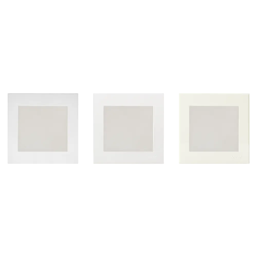 Выключатель встраиваемый Lezard Rain 1 клавиша, цвет бежевый STLM-2147911 - Вид №1