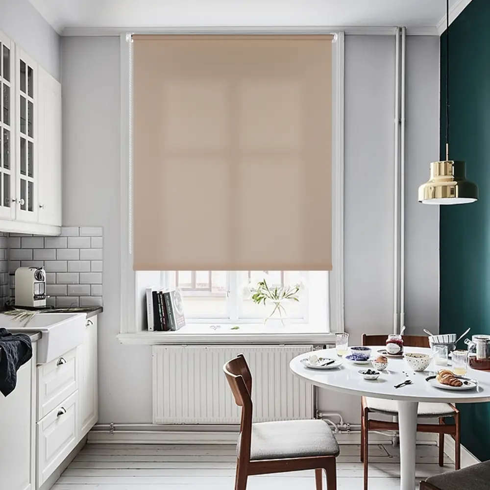 Штора рулонная Plain, 60x160 см, цвет бежевый PRAKTO STLM-2132659 - Вид №5