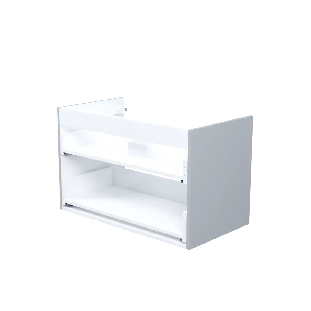 Корпус тумбы подвесной Iddis Lahta LAH80G0i95 50x78.4x43.3 см цвет серый STLM-2003638