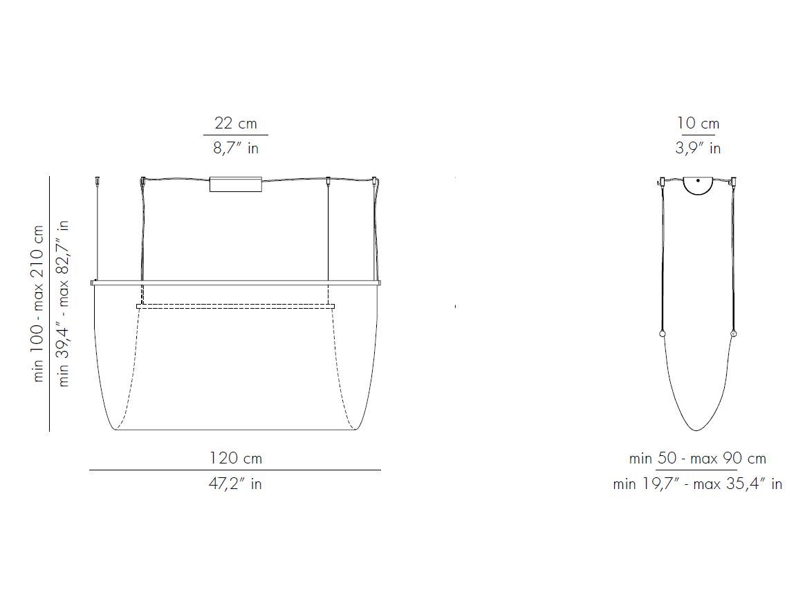 Стеклянный светодиодный подвесной светильник Patrizia Volpato APHRODITE ARCH-00073822 - Вид №13