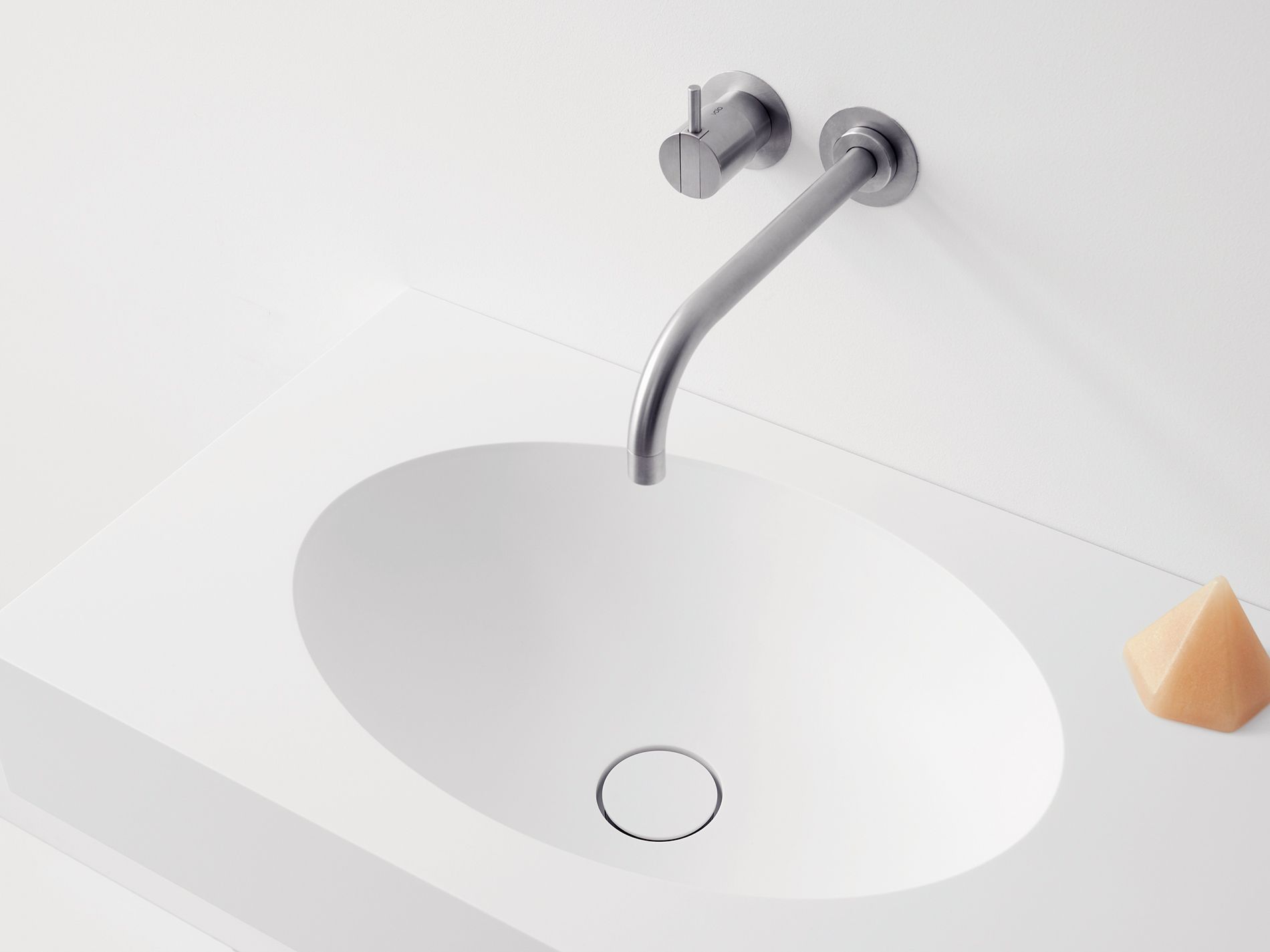 Прямоугольный подвесной умывальник в HIMACS Not Only White ARCH-00075135 - Вид №1