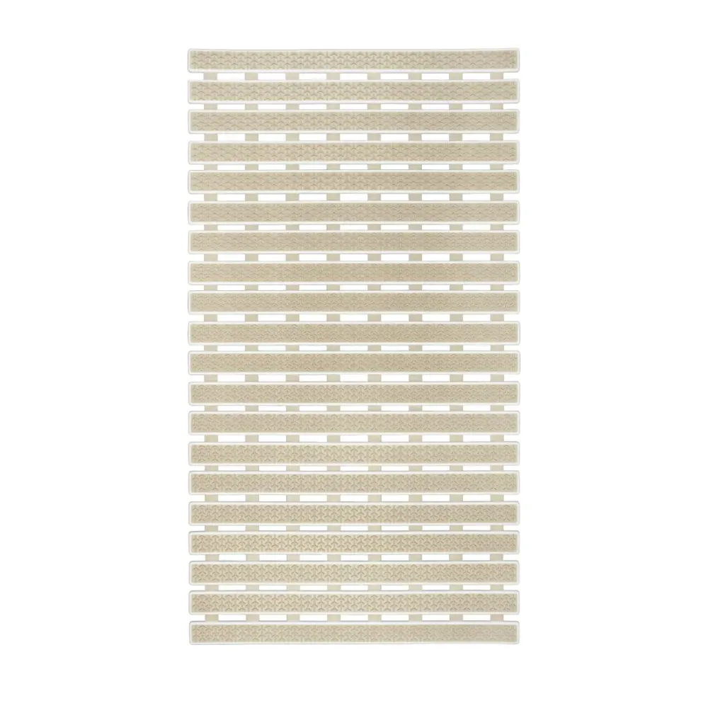 Коврик для ванной Zenfort Идеал противоскользящий 38x69 см цвет бежевый STLM-2022406