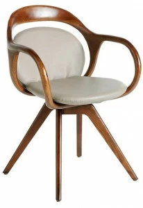 Angel Cerdá Деревянный стул с подлокотниками New chair 4060 lc17103