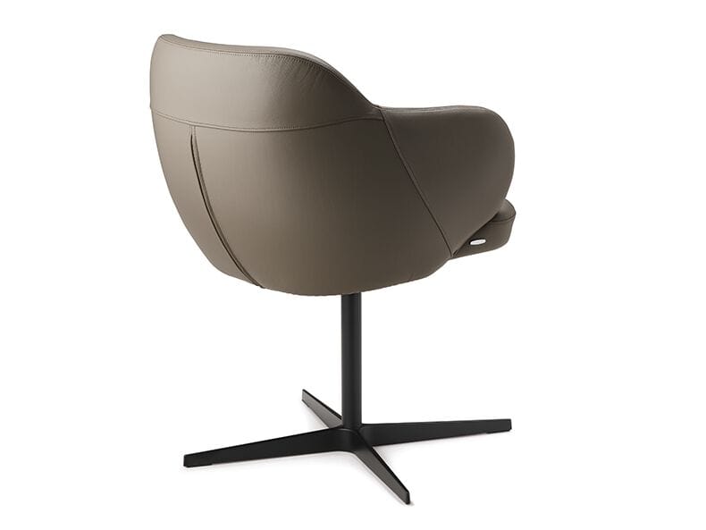 Мягкое вращающееся кресло с подлокотниками Cattelan italia BOMBÈ X ARCH-00119548 - Вид №1