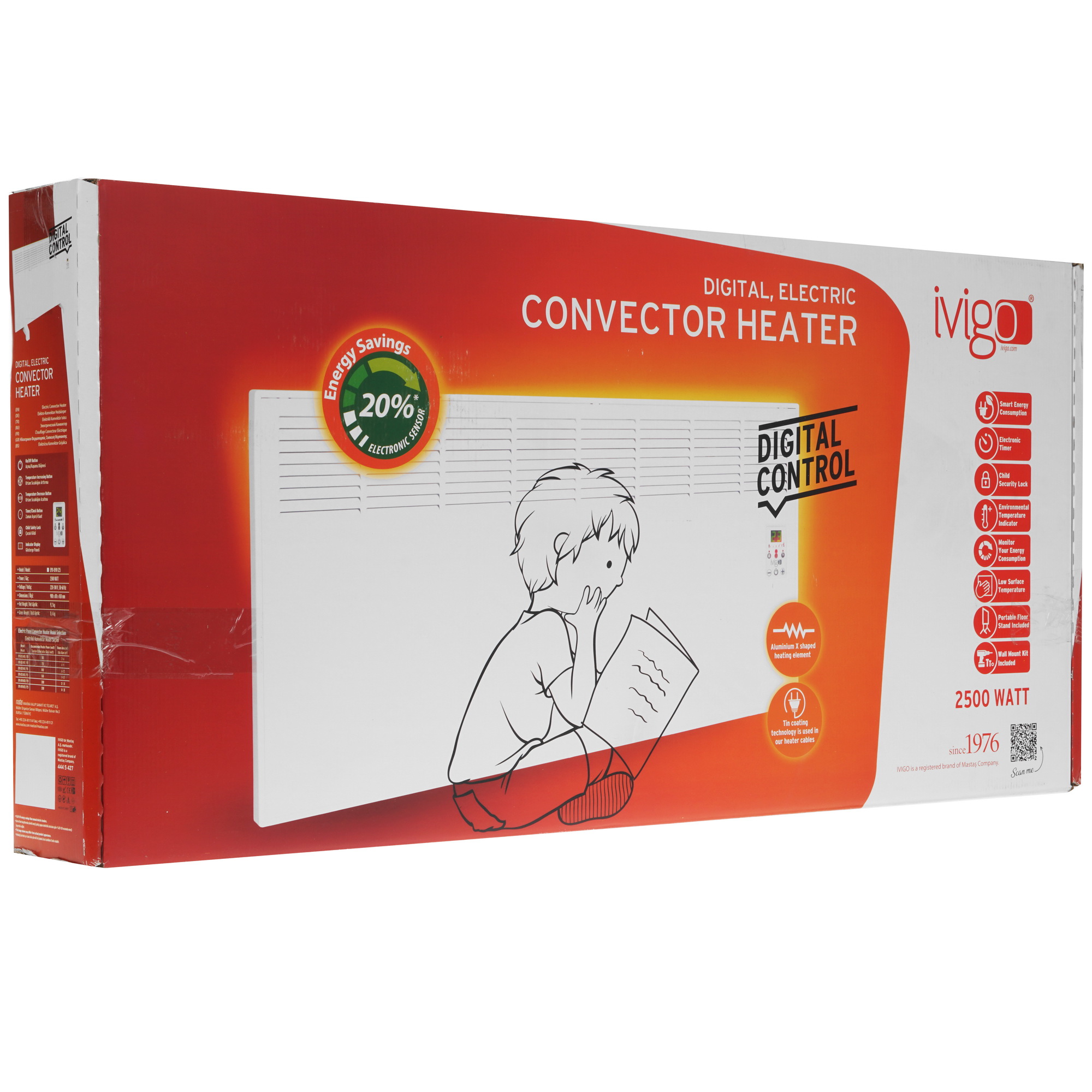 9935442 Конвектор iVigo EPK4590E25 STDN-0003027 - Вид №8