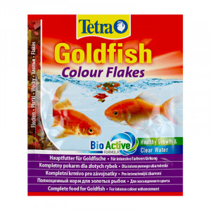 Т0042774 Корм для рыб Goldfisch Colour в хлопьях для улучшения окраса золотых рыб 12г TETRA