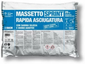 Bacchi Быстрая стяжка в предварительно дозированном пакете Malte, massetti e betoncini