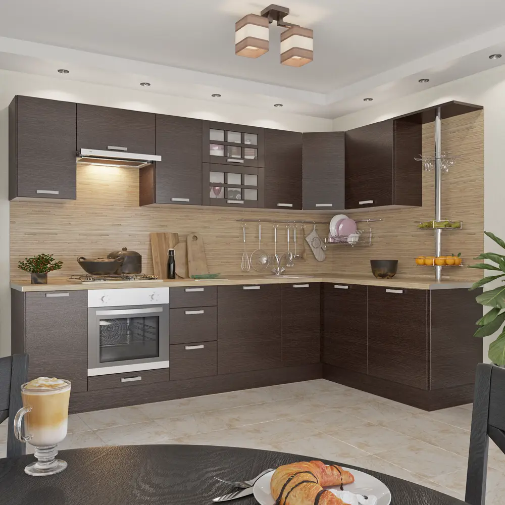 Дверь для шкафа Delinia «Шоколад» 80x35 см, МДФ, цвет коричневый STLM-2148955 - Вид №3