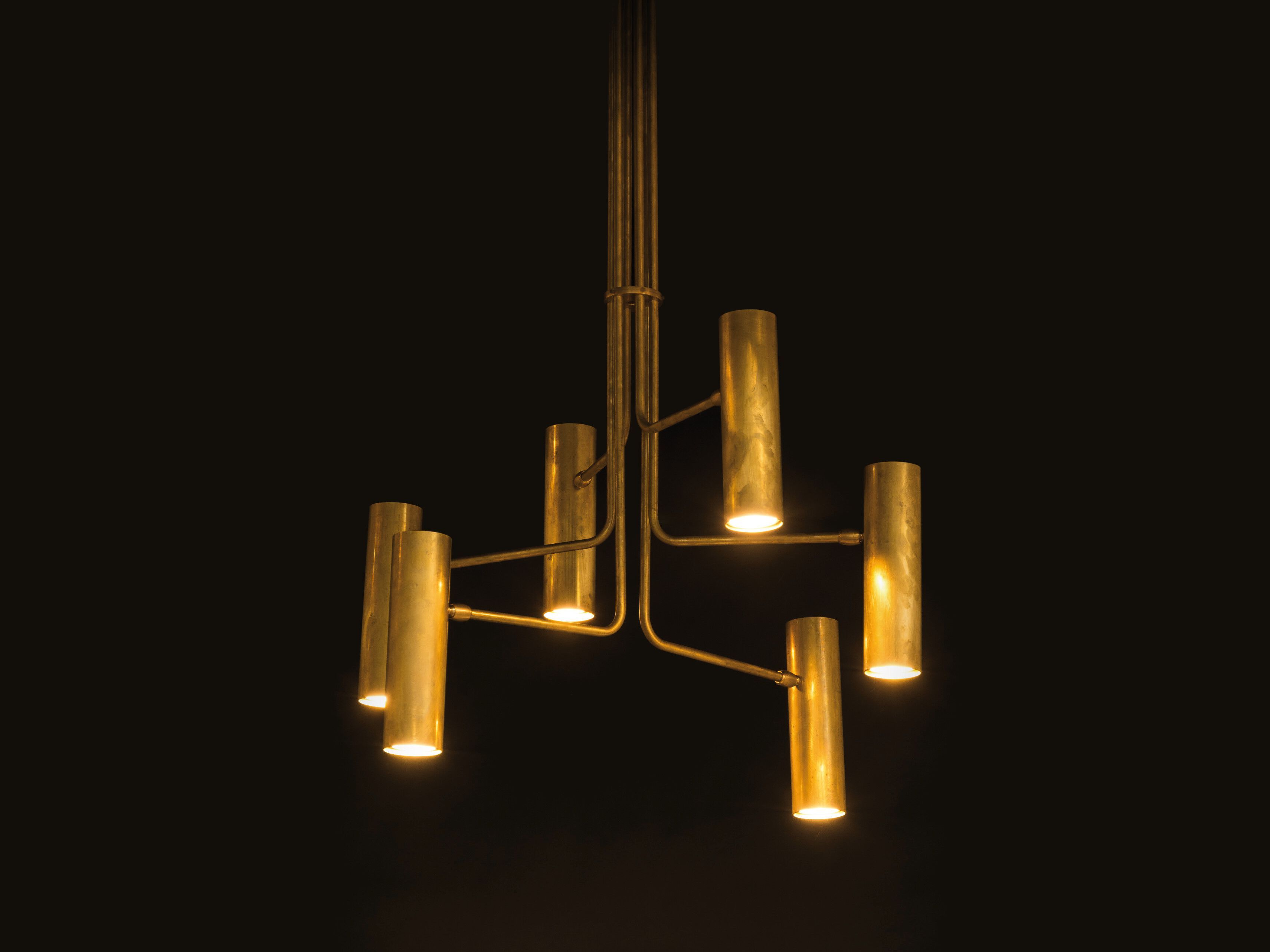 Латунный светодиодный подвесной светильник 247LAB RB ARCH-00142819