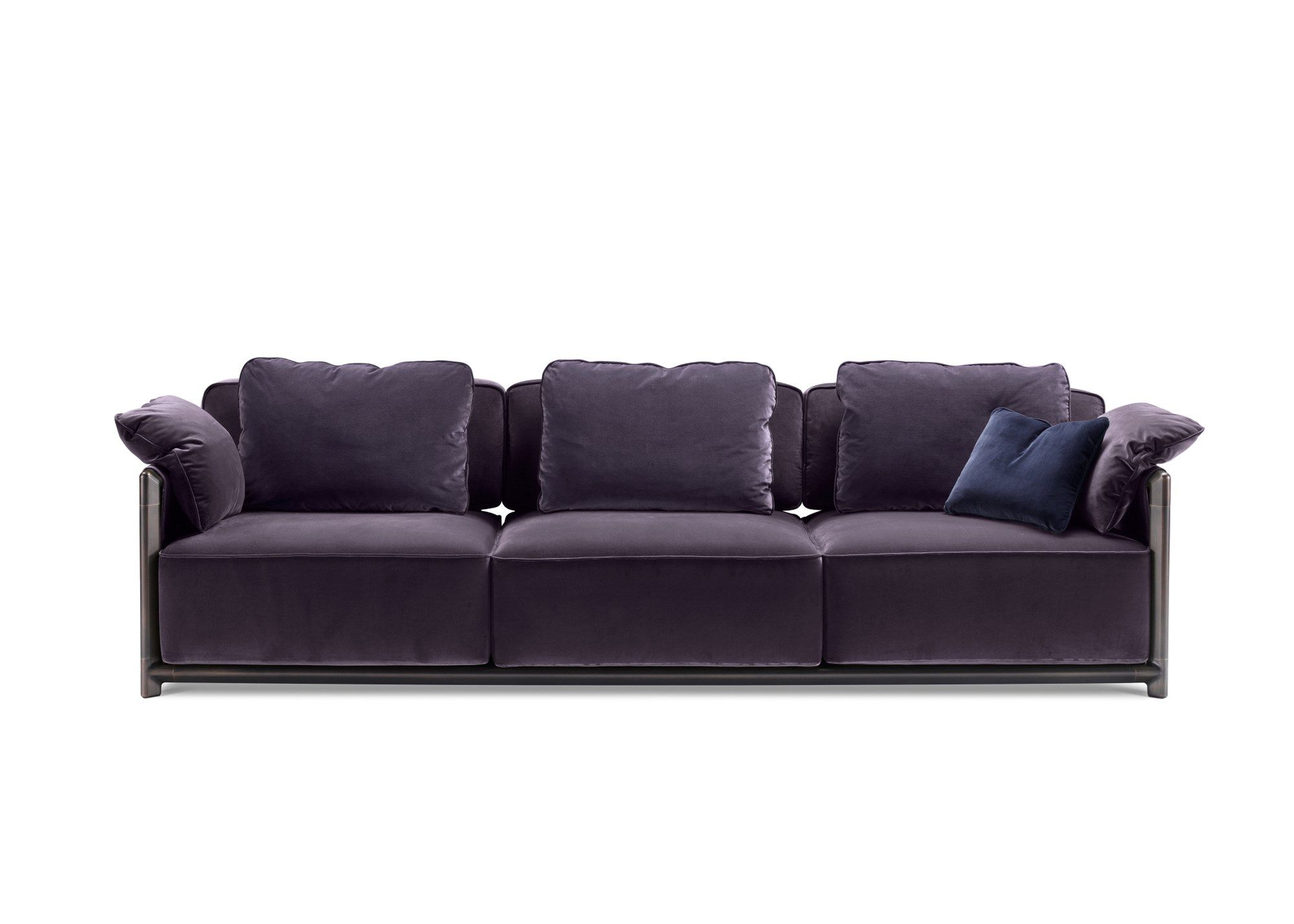 3-местный бархатный диван GHIDINI1961 Додо ARCH-00059437 - Вид №3