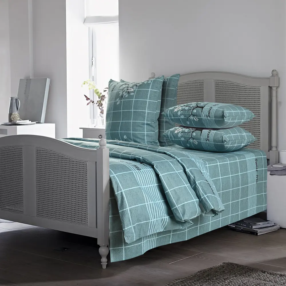 Комплект постельного белья полутораспальный бязь разноцветный Santreyd STLM-2036850 - Вид №4