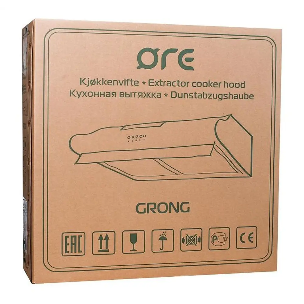 Вытяжка ORE Grong 50 см, нержавеющая сталь STLM-2202898 - Вид №5