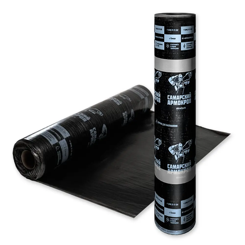 Армокров Базис ТПП-2.0 нижний слой основа комбиткань 9 м² МЯГКАЯ КРОВЛЯ STLM-2048060 - Вид №1