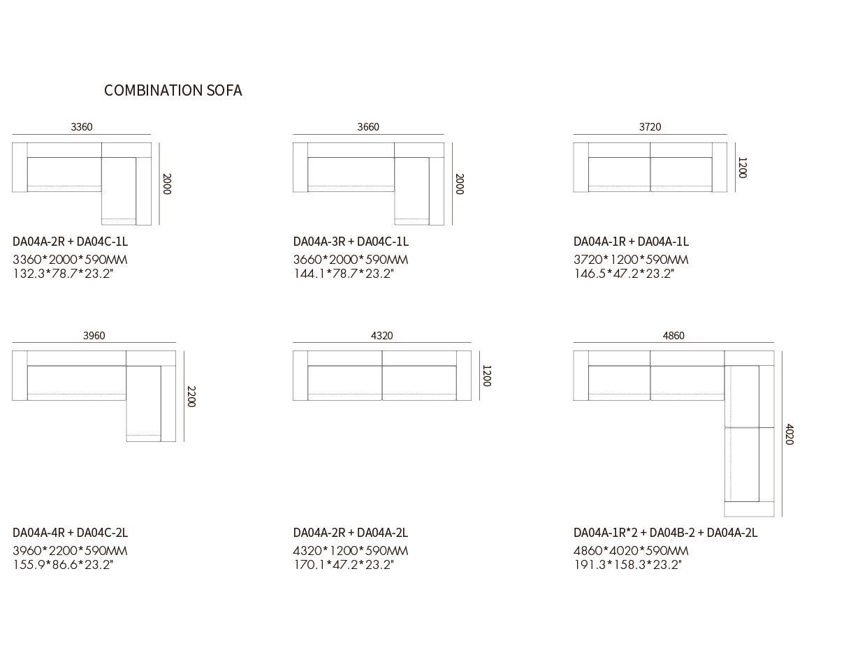Ткань диван HC28 maison CHAI ARCH-00151130 - Вид №6