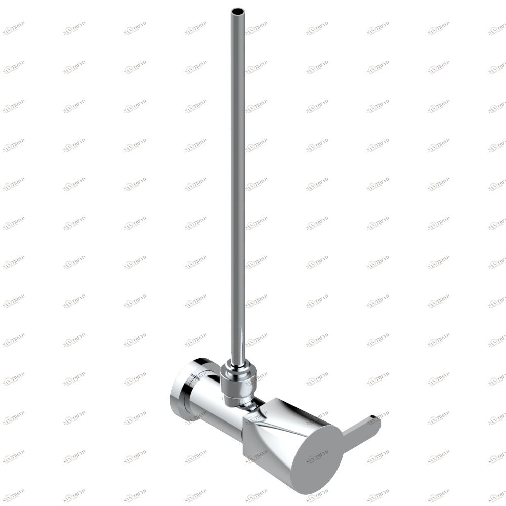 G6B-181/S Кран запорный 1/2" стильный регулируемый с 30 cм трубкой Thg-paris Metamorphose с рукоятками Хром G6B-181/S CAT.A