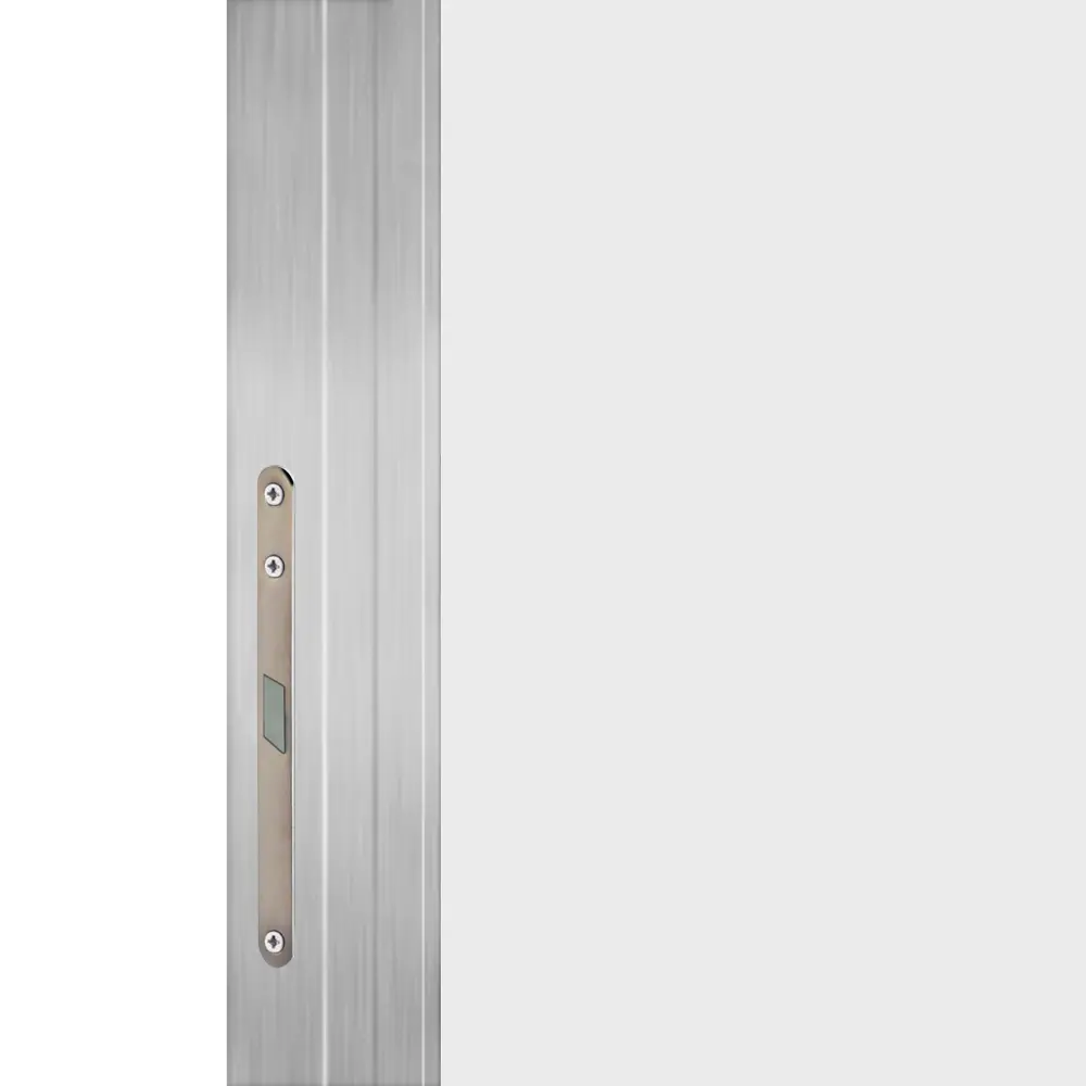Дверь межкомнатная глухая Invisible Opt 60x200 см левая алюминий цвет белый VELLDORIS STLM-2110097 - Вид №3