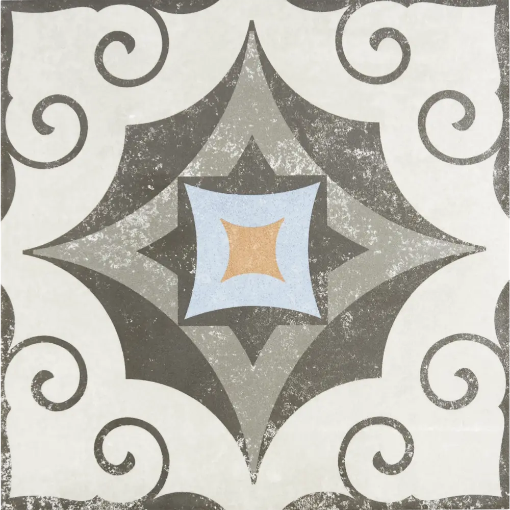 Декор Ethno Микс №23 18.6х18.6 см Golden Tile STLM-2035076