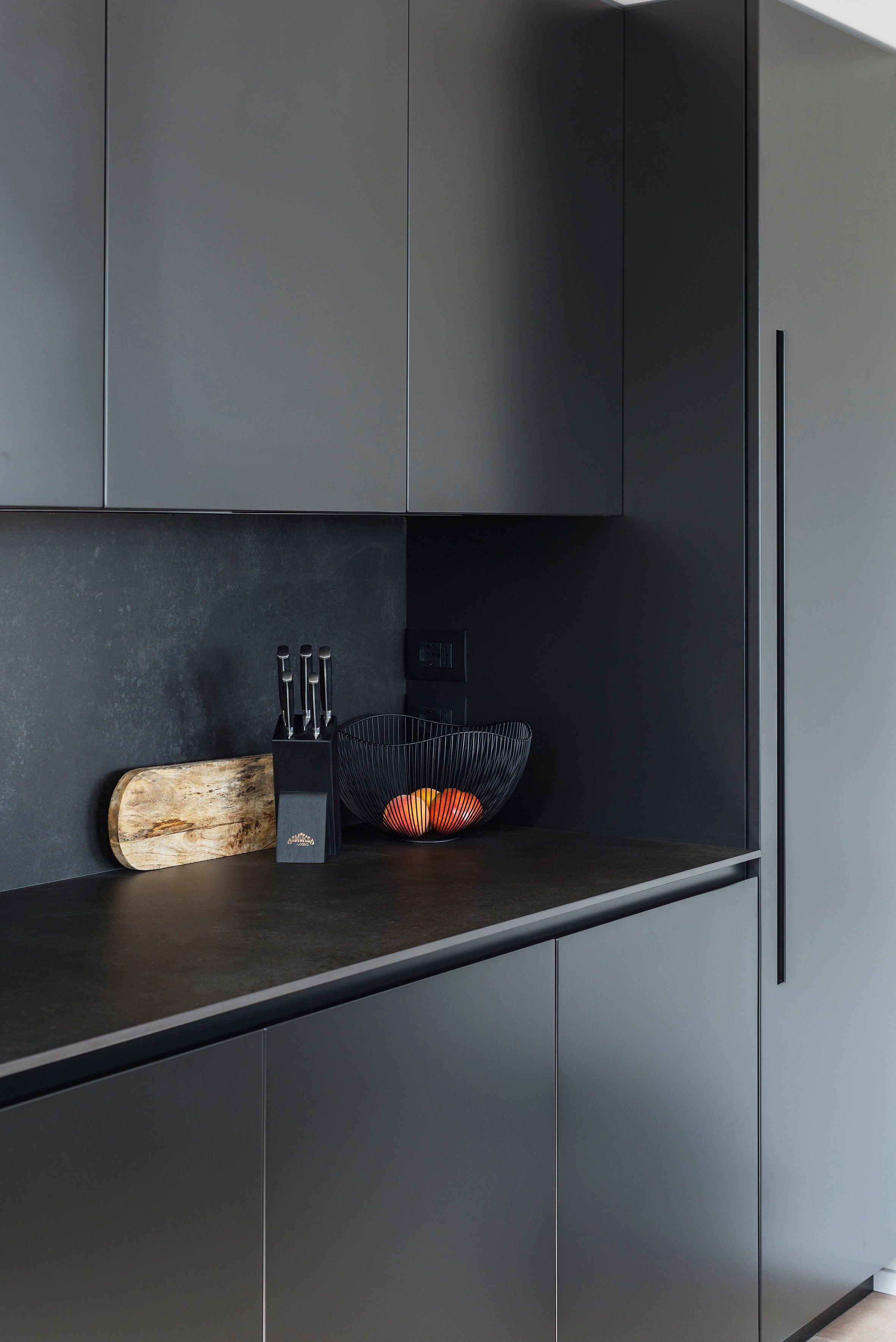 Кухня с полуостровом с двухтактным открытием TM Italia Cucine ARCH-00083678 - Вид №5