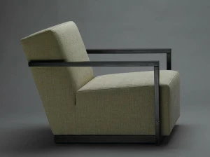 mminterier Кресло из ткани со съемным чехлом с подлокотниками El