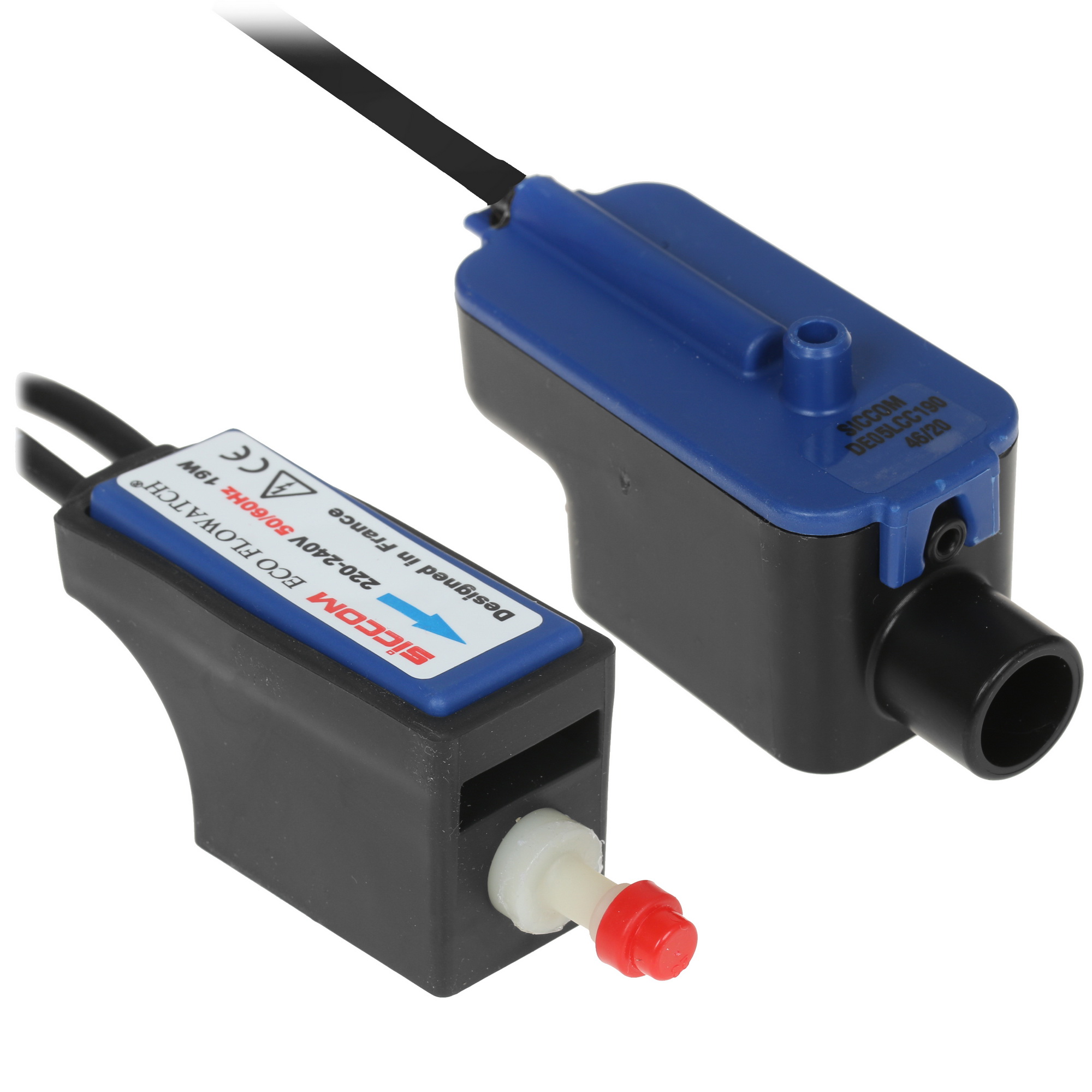 4796175 Дренажная помпа Eco Flowatch [ Для отвода конденсата кондиционера, прз. 13,2л/ч, Мощность 19Вт] Siccom STDN-0129992