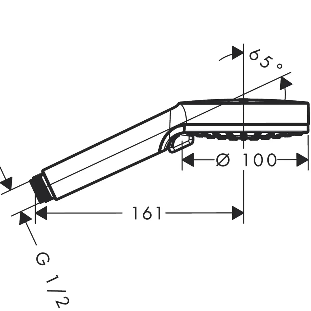 Лейка для душа Hansgrohe Crometta Vario 2 режима цвет хром STLM-2130964 - Вид №9