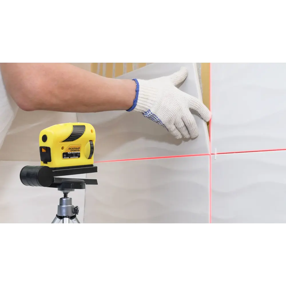 Уровень лазерный Мегеон 77007, штатив в комплекте, до 3 м STLM-2188061 - Вид №5