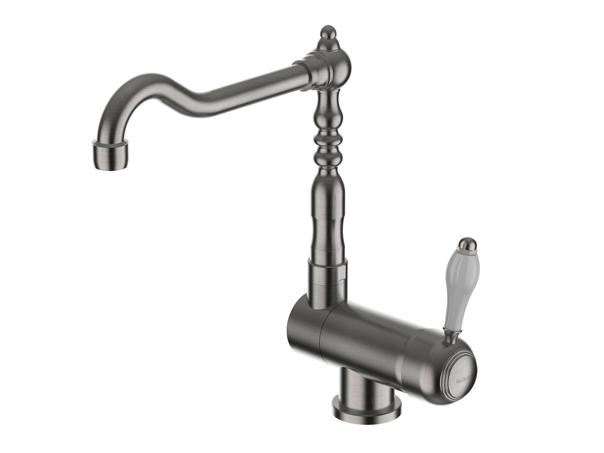 Однорычажный смеситель для кухни с поворотным изливом GUGLIELMI RUBINETTERIE Подокно ARCH-00016265