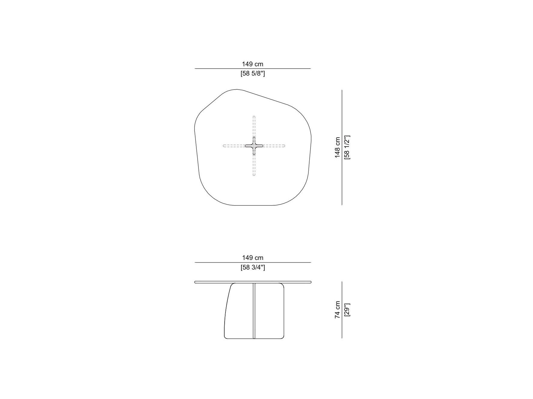Стол из натурального камня Davani Lamé ARCH-00153136 - Вид №5