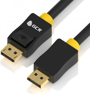 GCR-DP2DP-3.0m кабель 3.0m displayport v1.2, 20m/20m, черный, 28/28 awg, Greenconnect