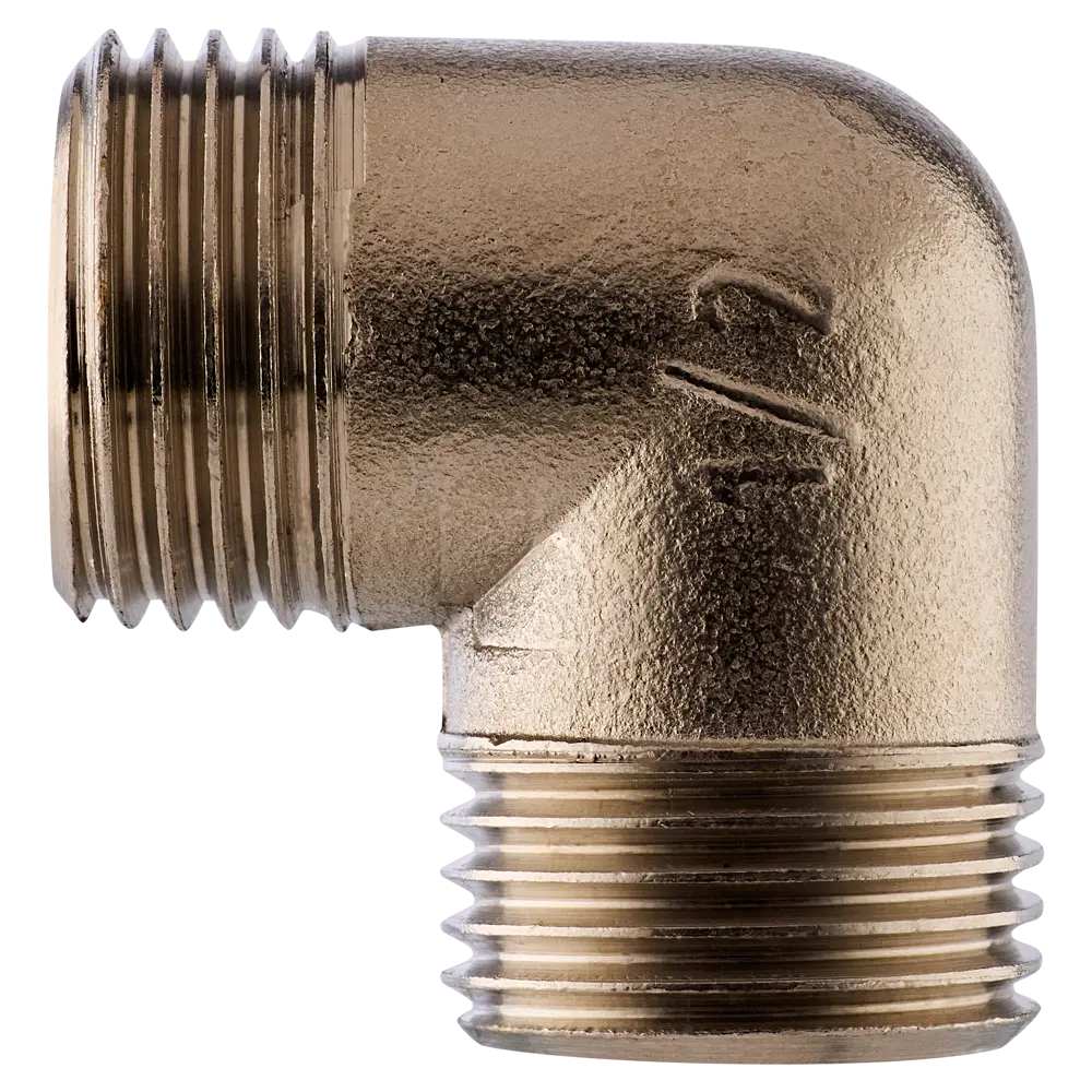 Угол 90° MONLID 1/2" НР мм никелированная латунь STLM-2090416 - Вид №2