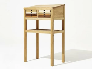 sixay furniture Компьютерный шкаф из дерева с ящиками Sixtematic