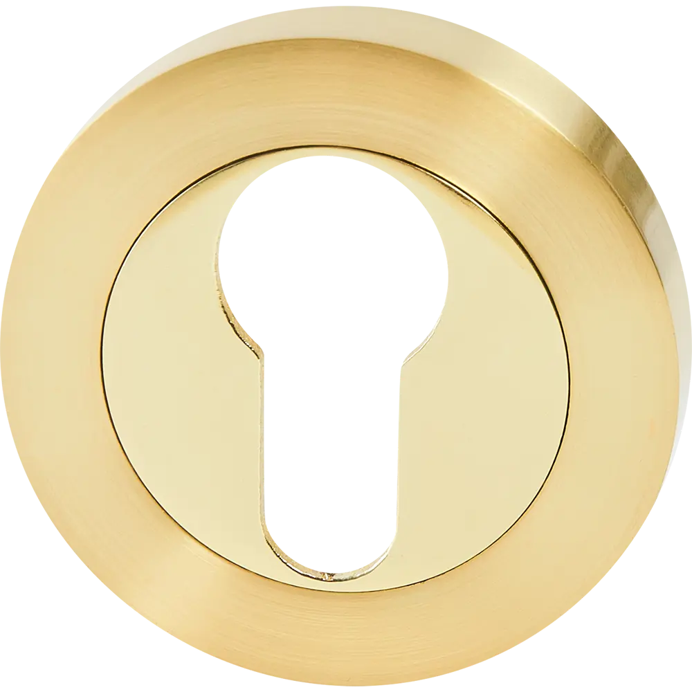 Накладка под цилиндр Punto BK6.R.TLK52 цвет золото 2 шт STLM-2062308