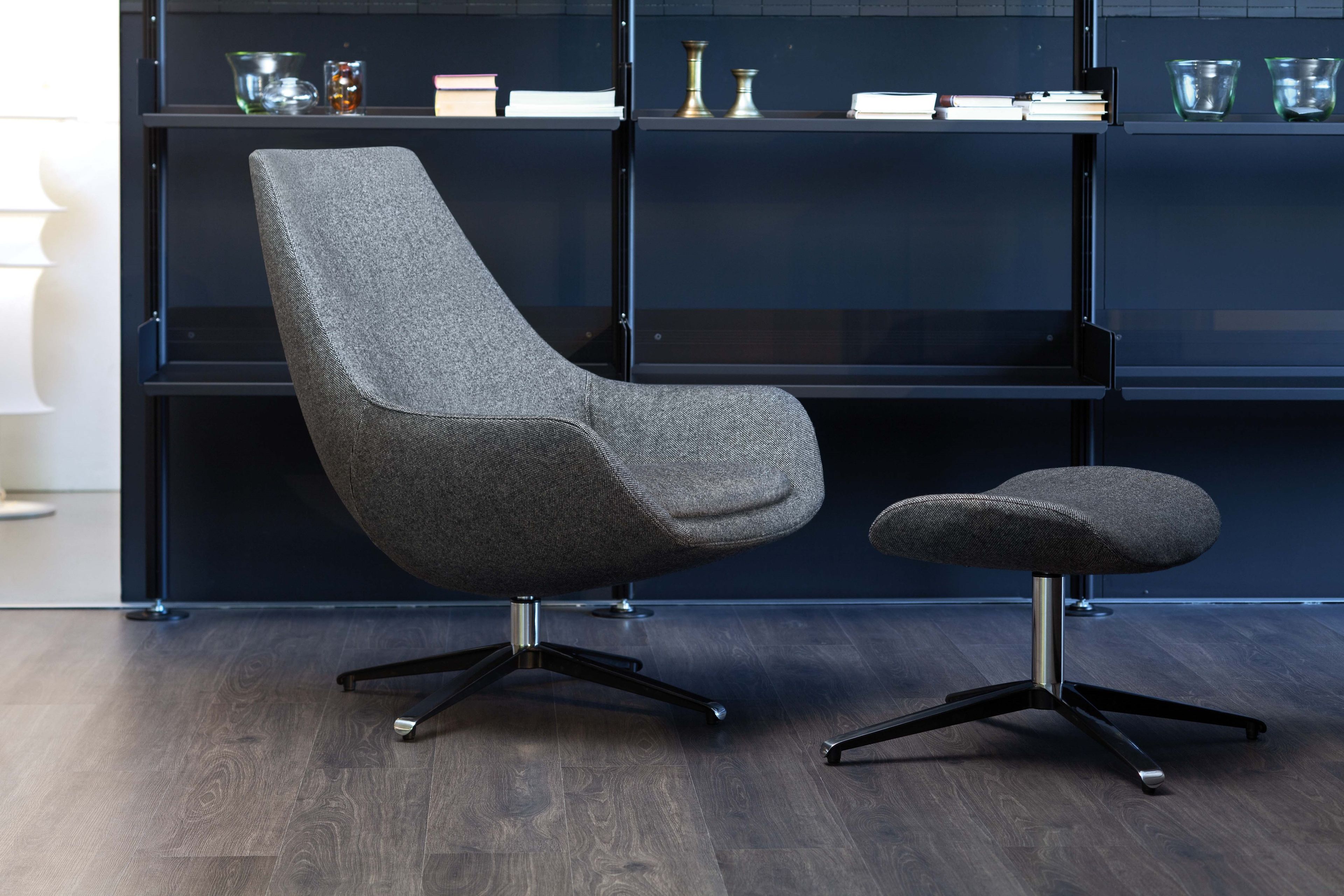 Спицевое вращающееся кресло с подлокотниками Nahu Crystal ARCH-00086109 - Вид №1