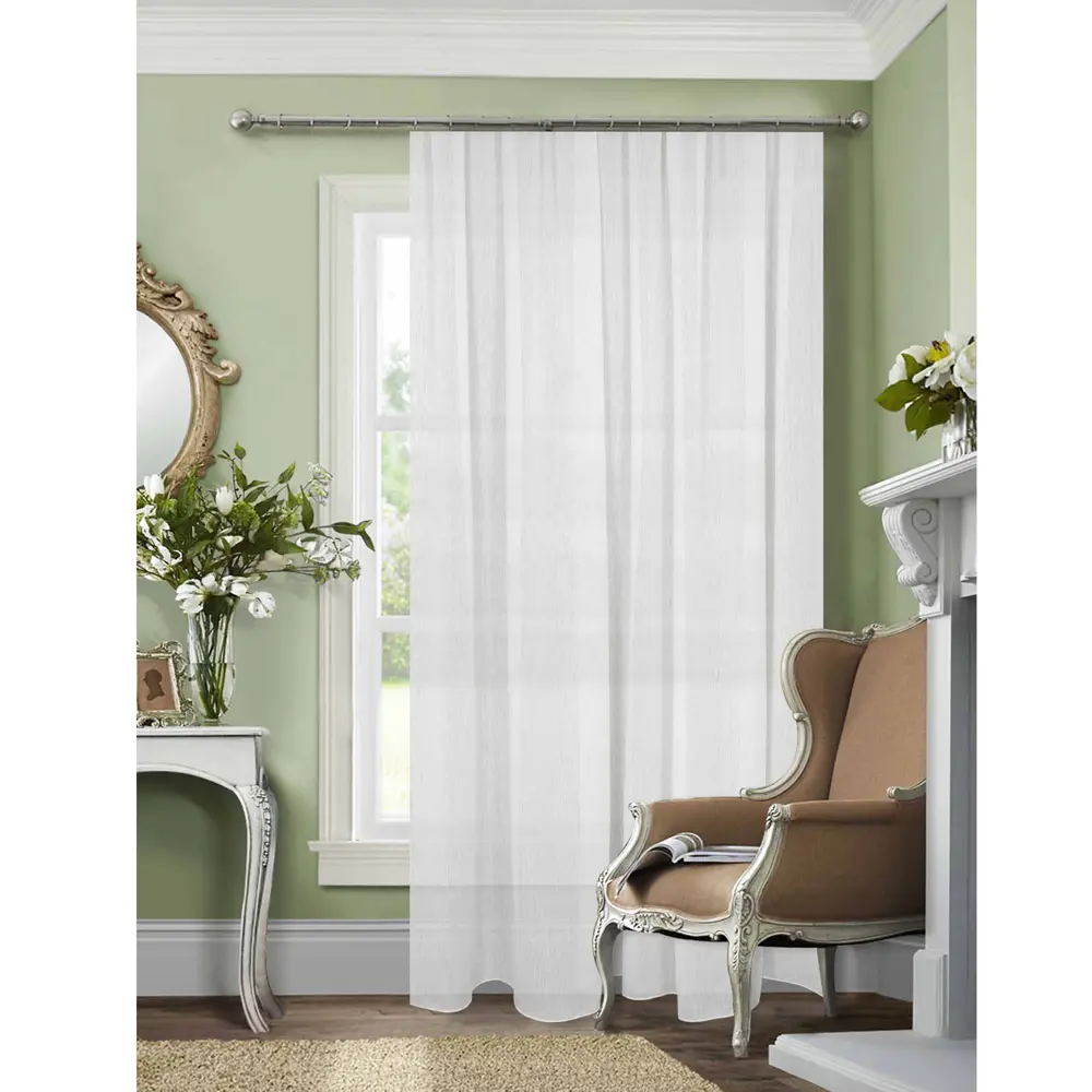 Santreyd Тюль Кристалон - воздушная белая ткань для элегантных штор 84765883 STLM-0054912 - Вид №3