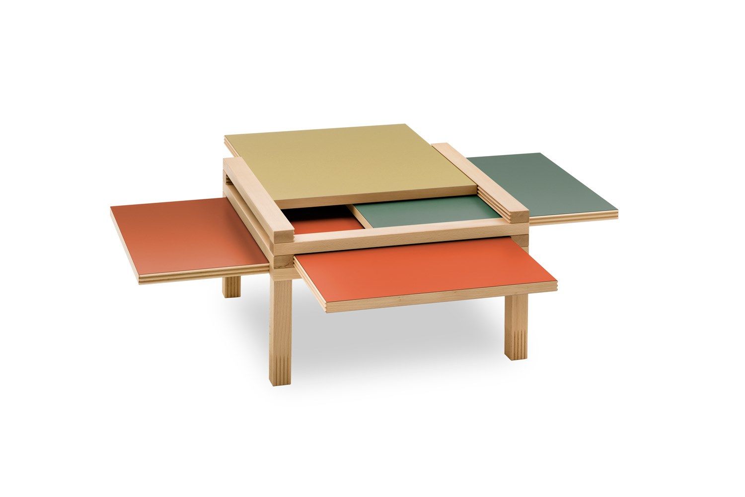 Низкий журнальный столик из массива дерева SCULPTURES JEUX Par ARCH-00033855 - Вид №12