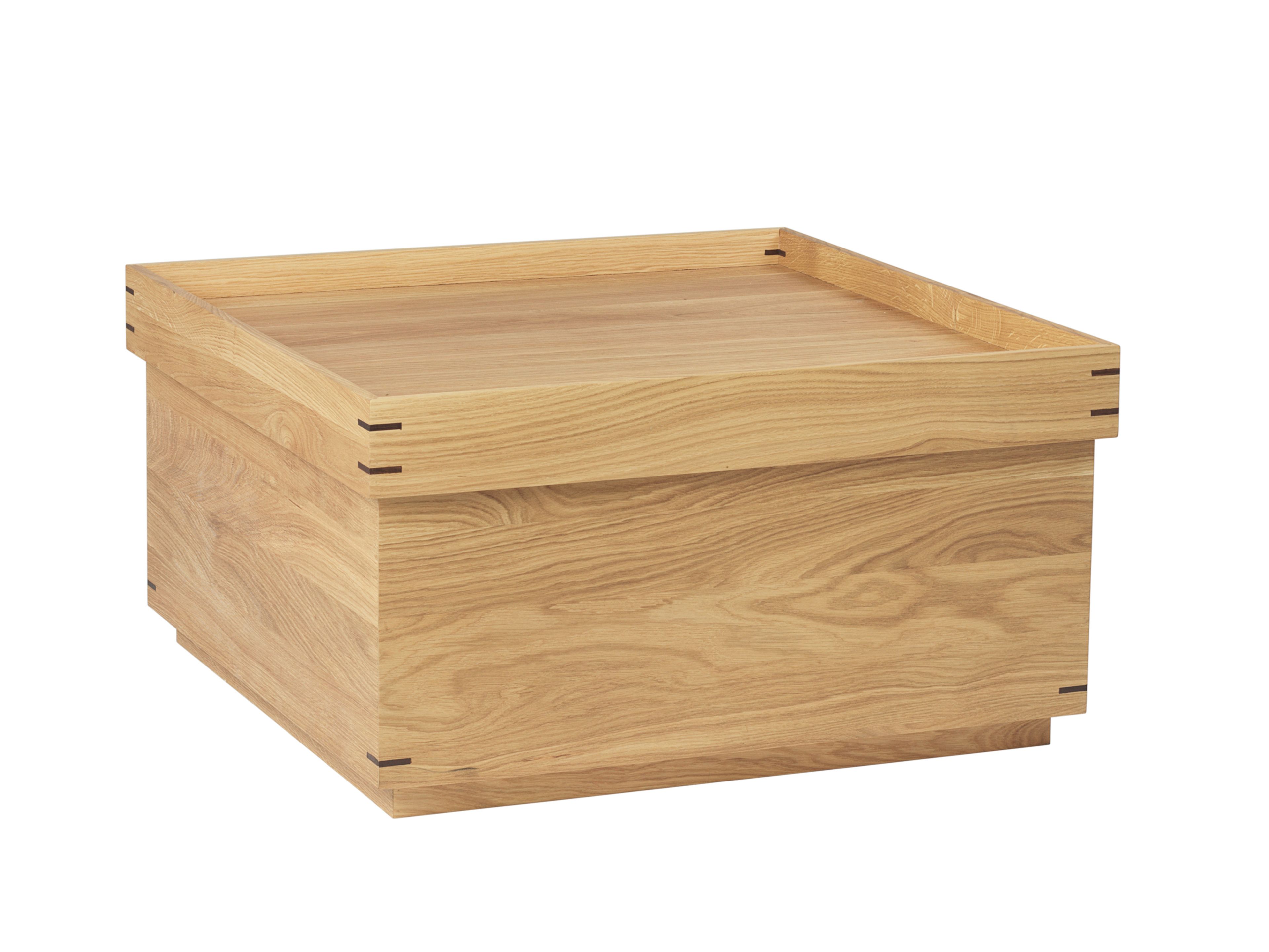 Квадратный журнальный столик из дуба Kristina Dam Studio Japanese ARCH-00050659