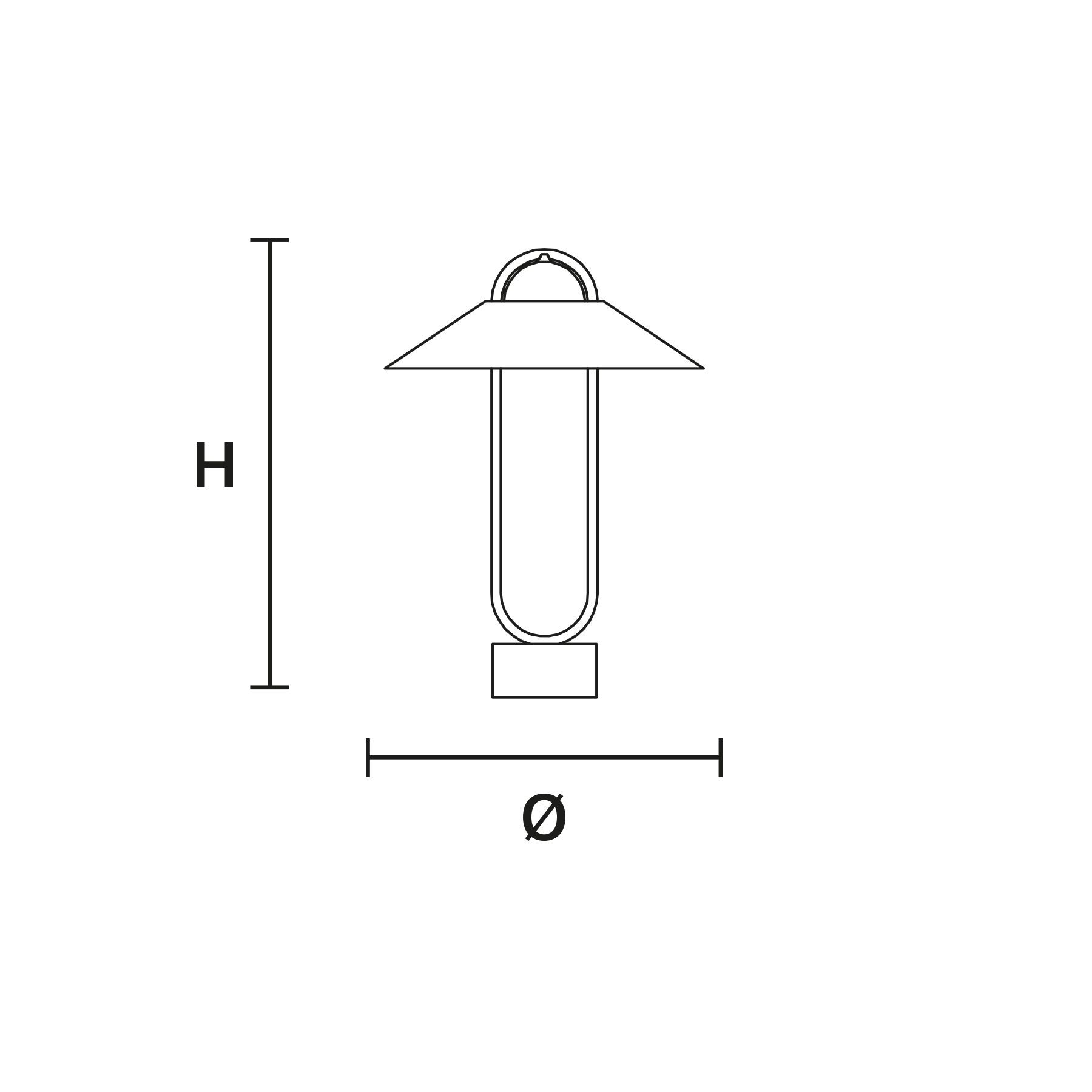 Металлическая светодиодная настольная лампа Masiero Luppiter ARCH-00047624 - Вид №1