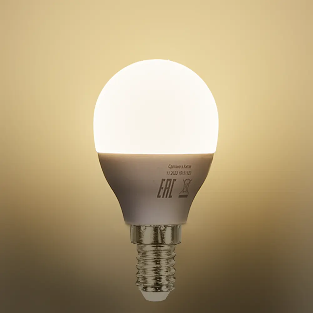 Светодиодная лампа Lexman E14 груша 7.5Вт нейтральный белый свет 86270539 STLM-0909827 - Вид №2