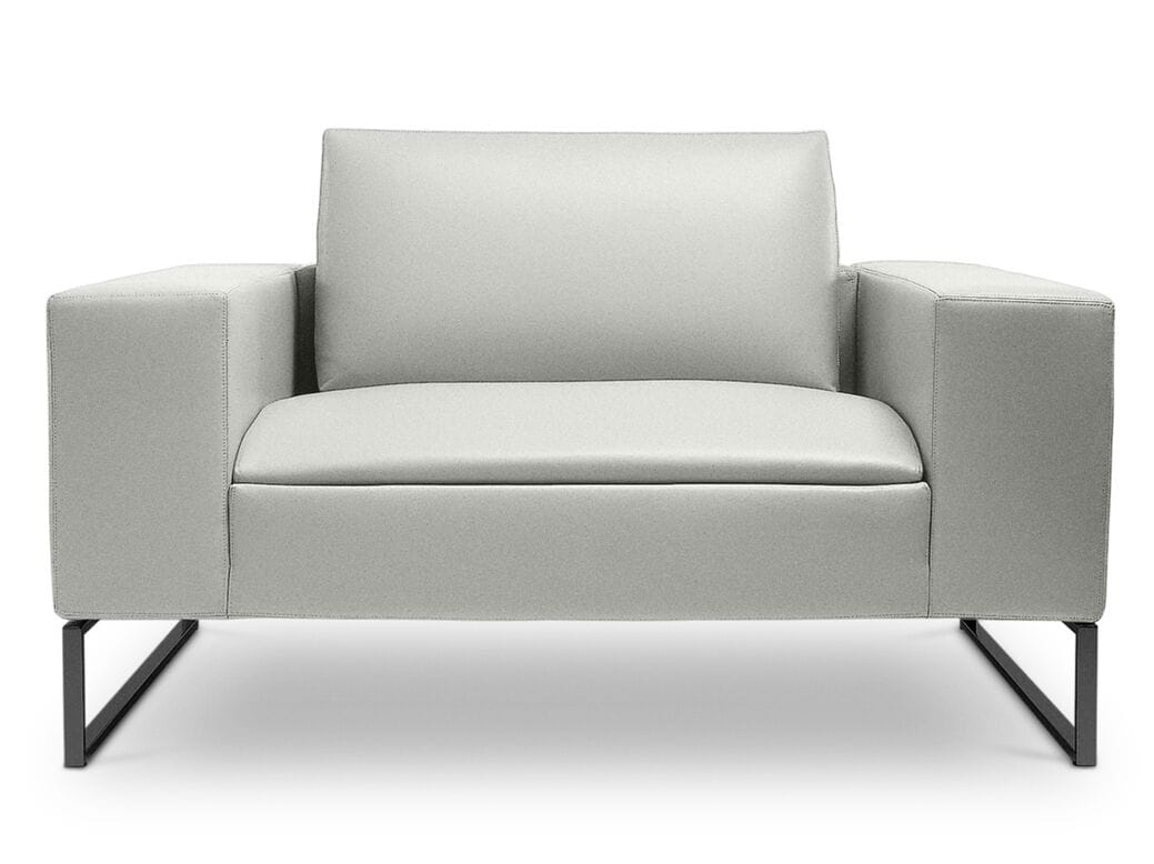 Кожаное кресло с подлокотниками i 4 Mariani Kubico ARCH-00108141