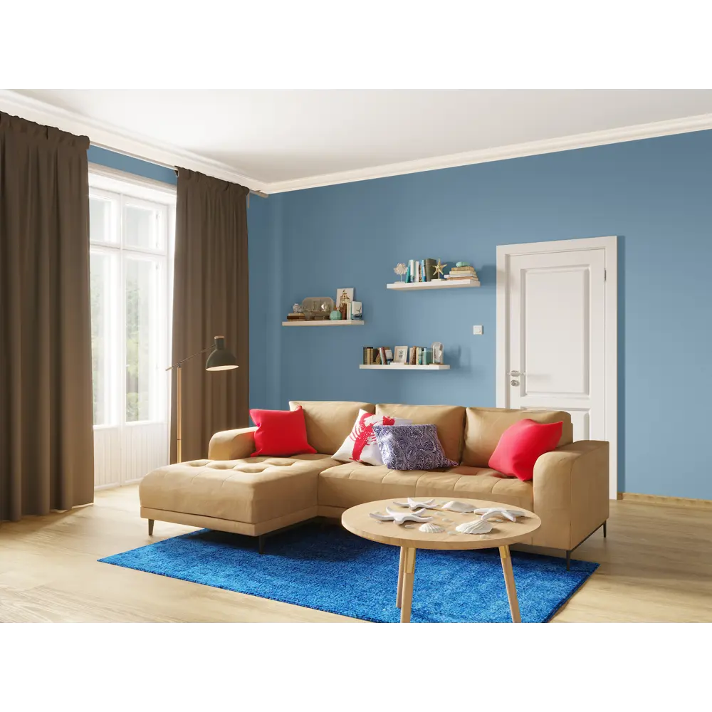 Краска для стен и потолков Trend Farbe цвет Городское небо 2.5 л 81970810 STLM-2059115 Dufa  - Вид №4