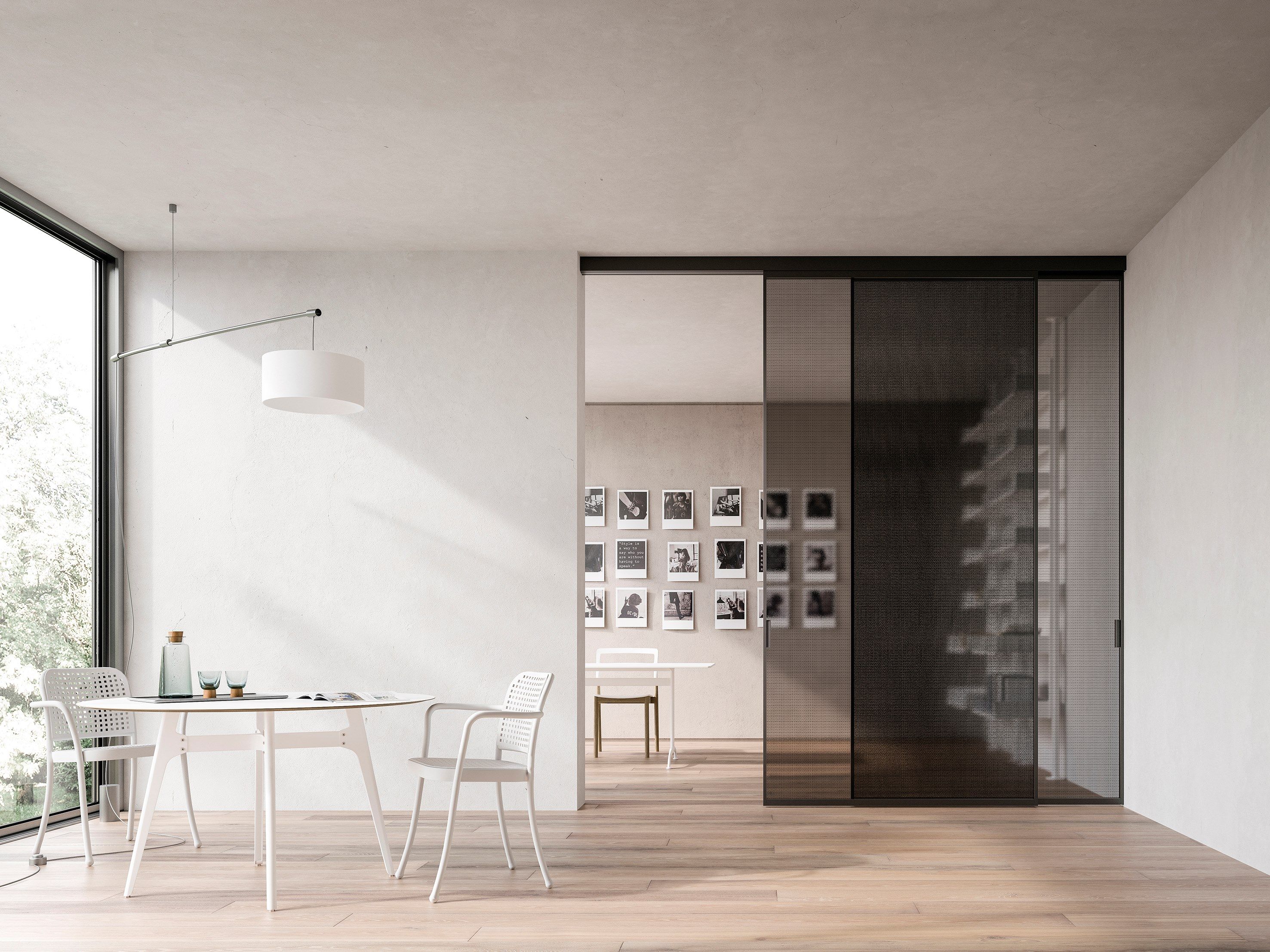 Раздвижные стеклянные двери ADL мифический ARCH-00059135 - Вид №3