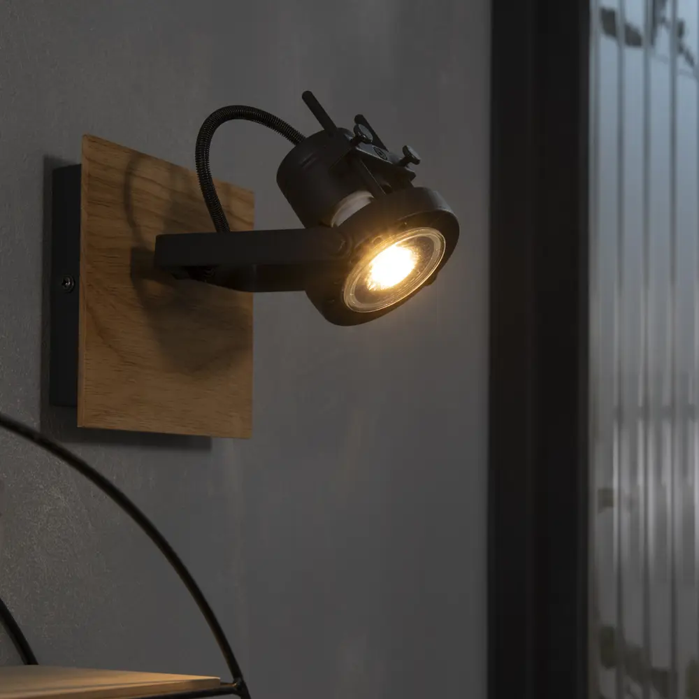 Поворотный спот Inspire Technic с деревянными элементами для акцентного освещения 83618150 STLM-0042888 - Вид №5