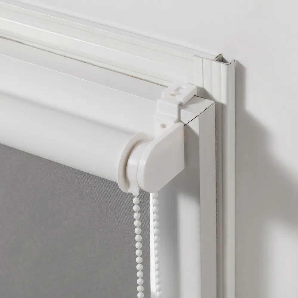 Штора рулонная блэкаут Inspire Santos 40x160 см серая Granit 3 STLM-2100862 - Вид №2