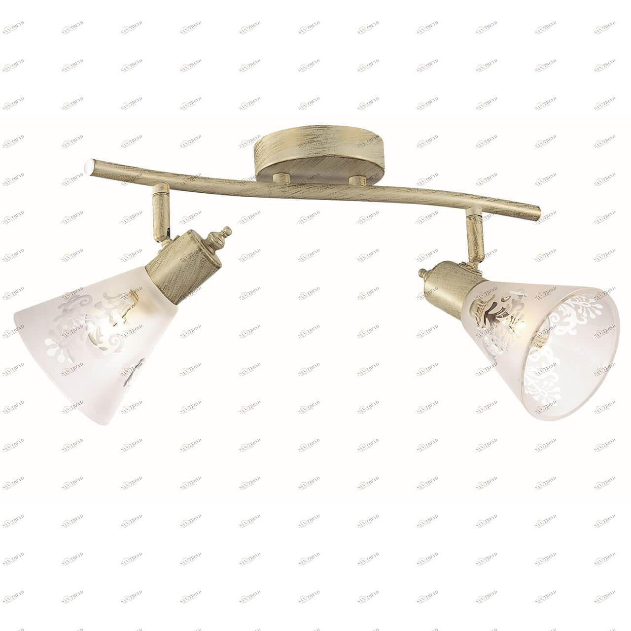 Спот потолочный на 2 лампы белый Gumbata 1794-2U FAVOURITE GUMBATA 00-3926335 Белый 