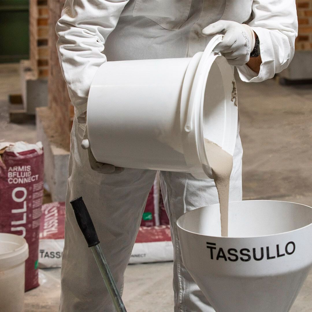Натуральная гидравлическая известковая смесь для крепления соединителей TASSULLO Armis ARCH-00047557 - Вид №1
