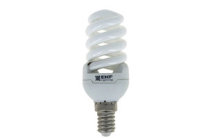 16209765 Энергосберегающая лампа FS-спираль, 9W, 4000K, E27, 10000h, Simple SQFS-T2-9-840-E27 EKF